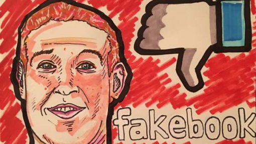 Fakebook picture, drawn by Jim Carrey